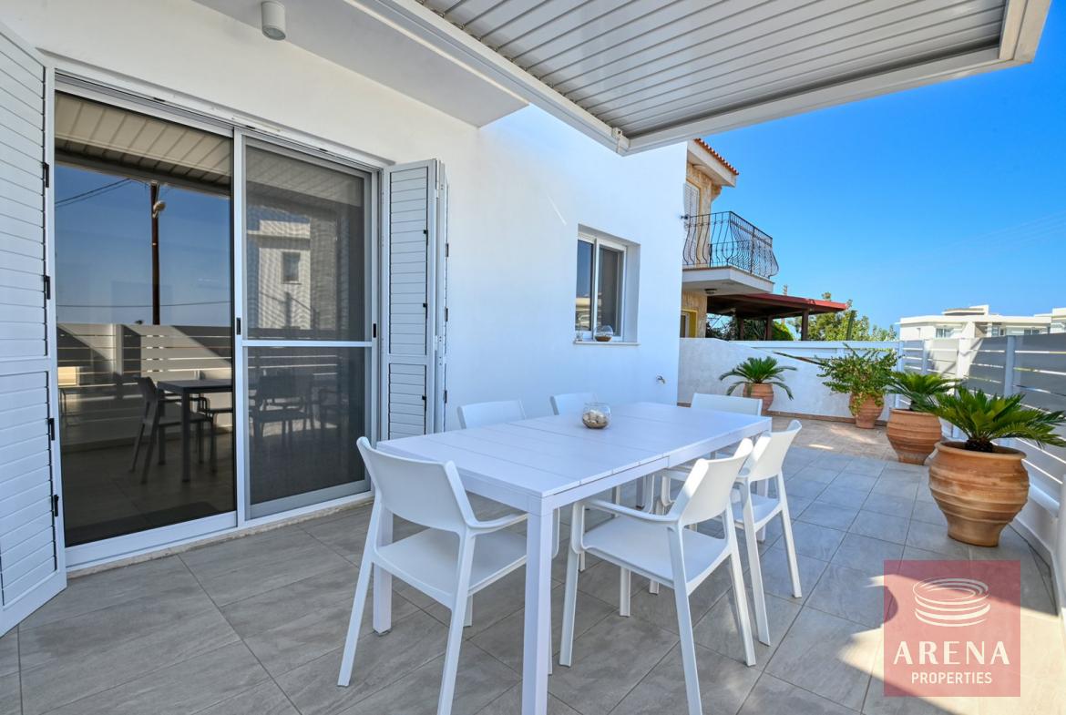 House with Deeds in Paralimni - veranda