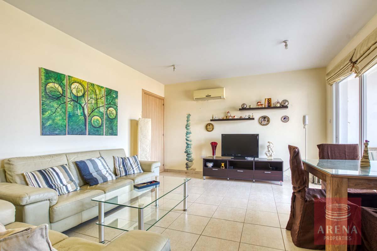 1 Bed Apt in Paralimni - living area