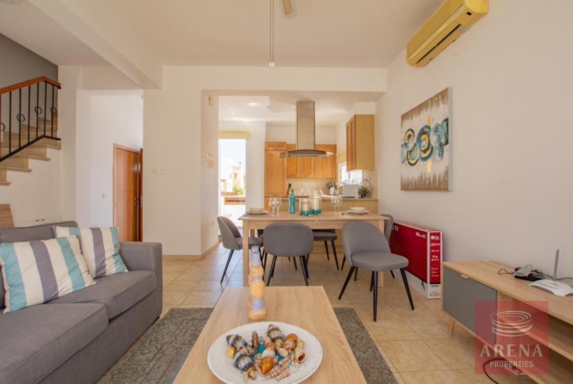 2 bed villa in Ayia Triada - living area