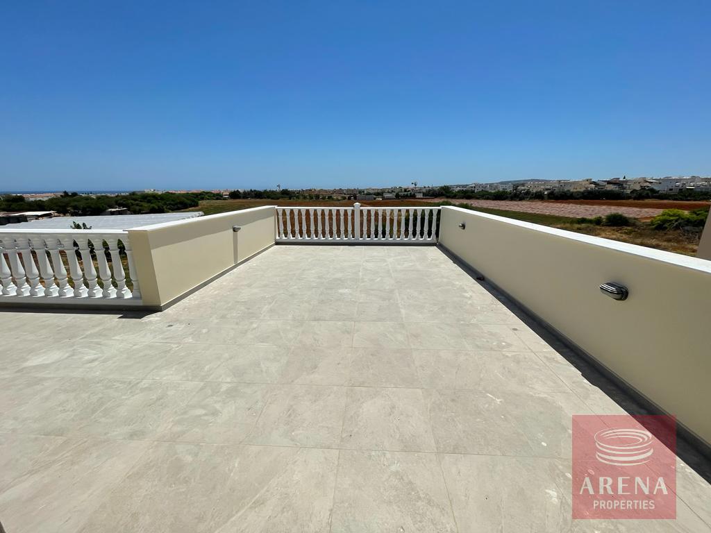 Apartment with large veranda