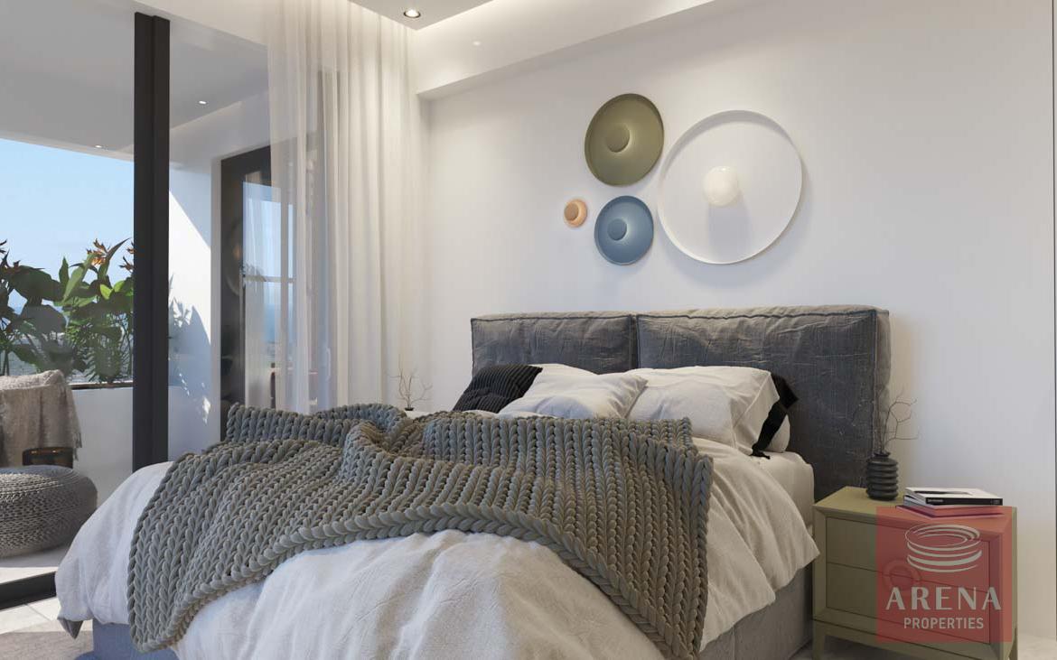 New flats in Paralimni - bedroom