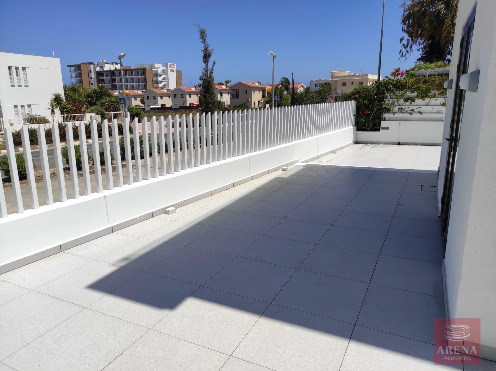 2 bed villa in cape greco - veranda