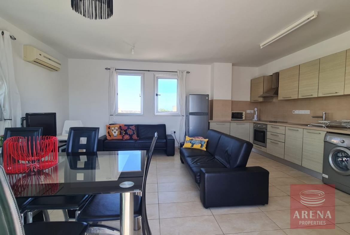 Penthouse in Kapparis with Deeds - living area