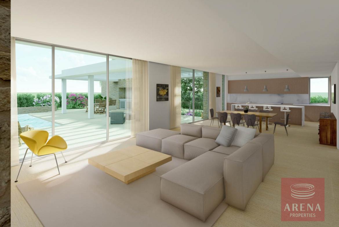 4 BED VILLA IN DEKELIA FOR SALE - LIVING AREA