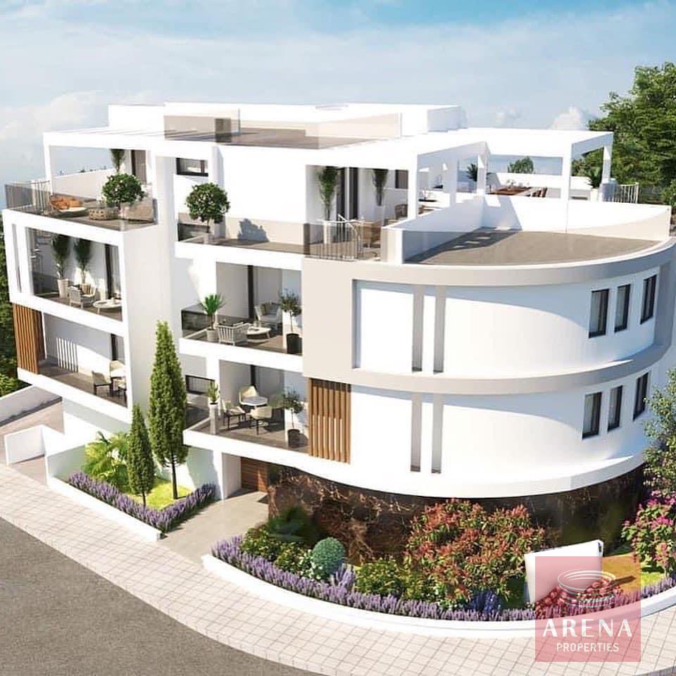 Apartments with roof garden
