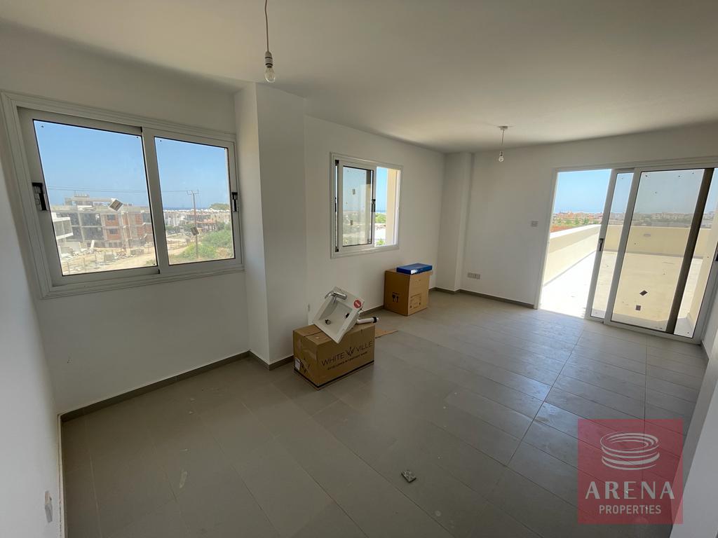 2 Bed Top floor flat in Kapparis - living area
