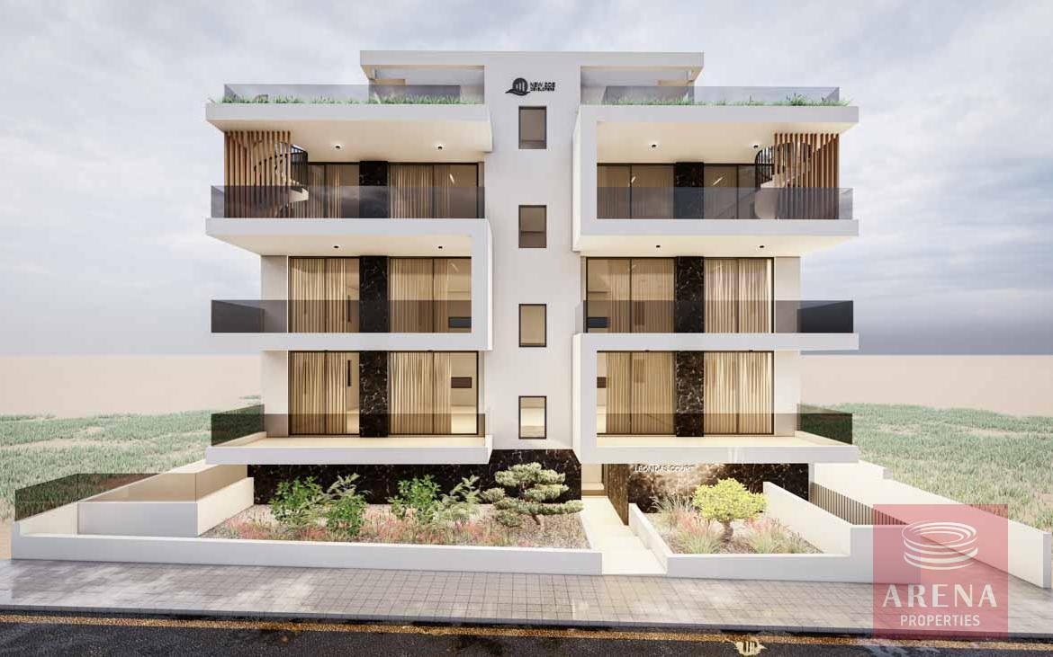 New 2 bed apts in Livadia for sale