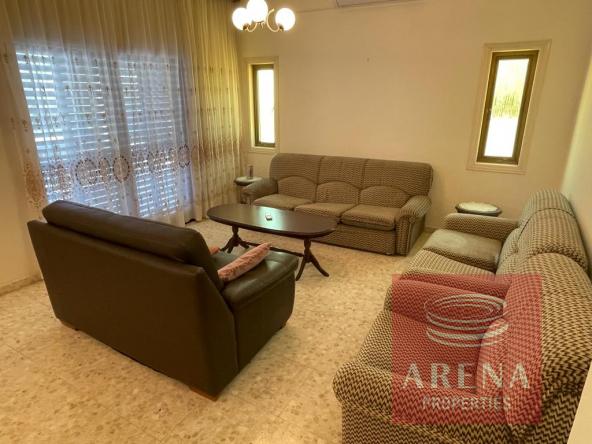 3 Bed Bungalow for rent in Paralimni - sitting area