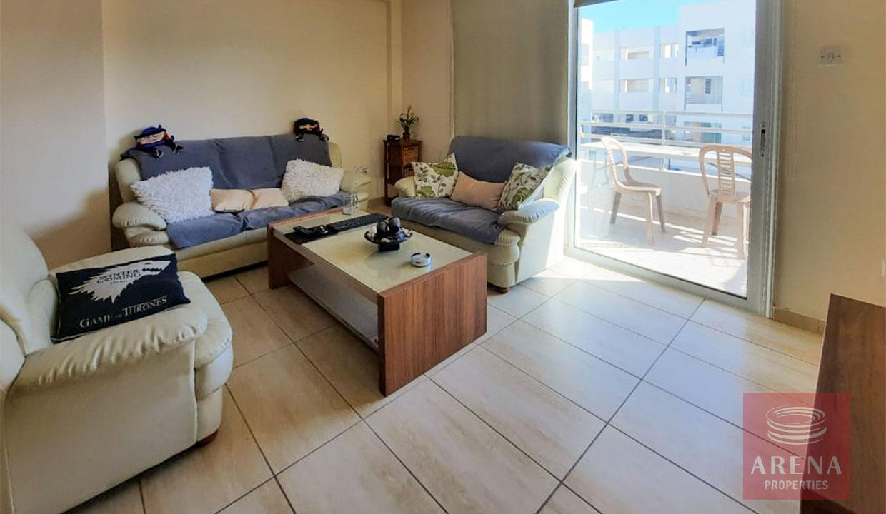 2 bed apt in paralimni - sitting area