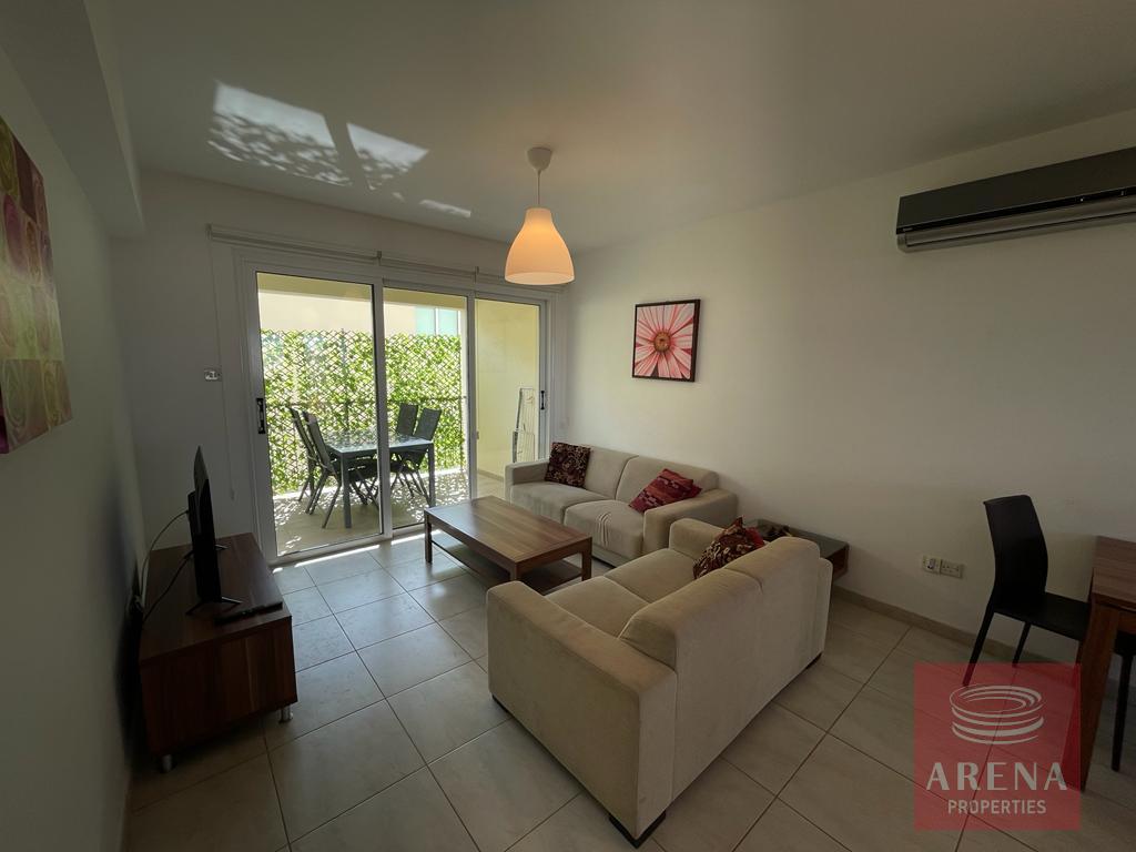 apt in kapparis for rent - living area