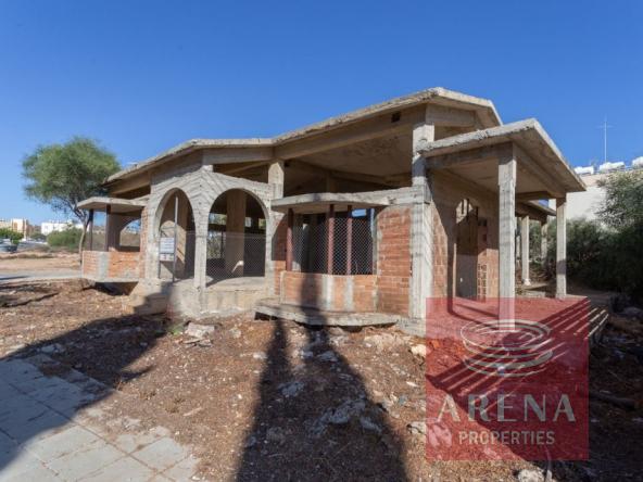 1 Incomplete house in paralimni 6500