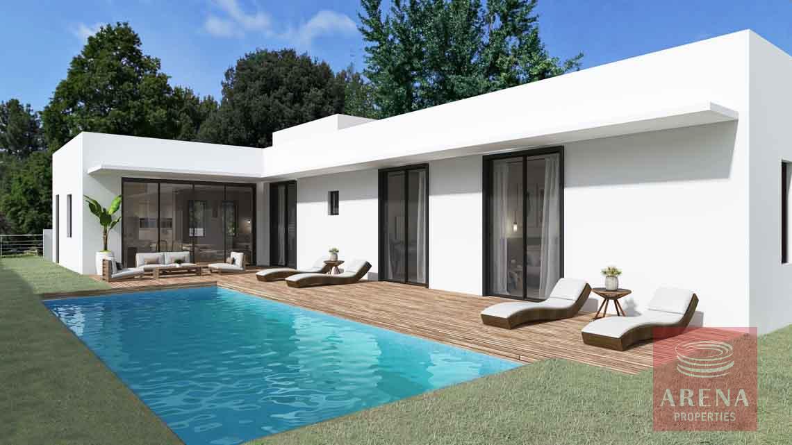 3 Bed Bungalow in Dromolaxia