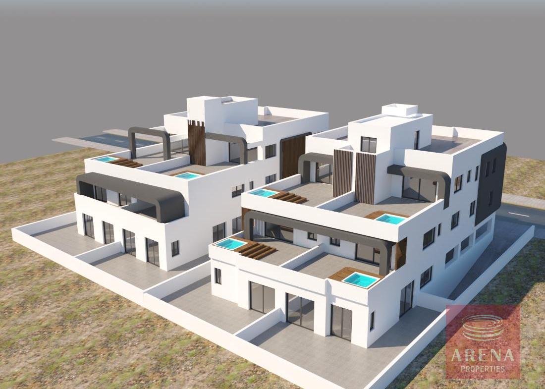 3 bed apt in Derynia for sale