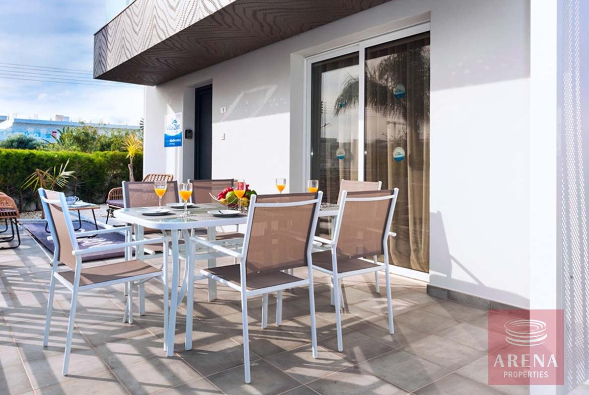 3 BED VILLA IN AYIA NAPA - VERANDA