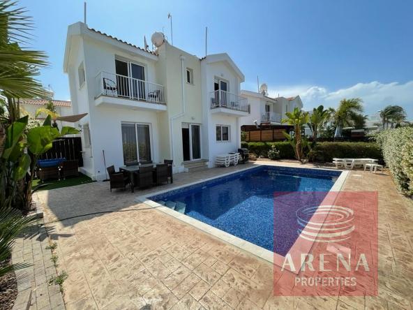 3 bed villa in protaras