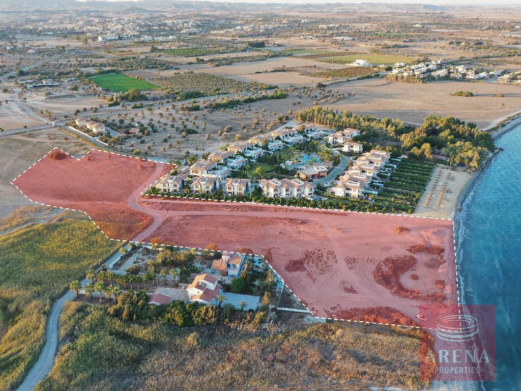 BEACHFRONT FIELD IN MAZOTOS