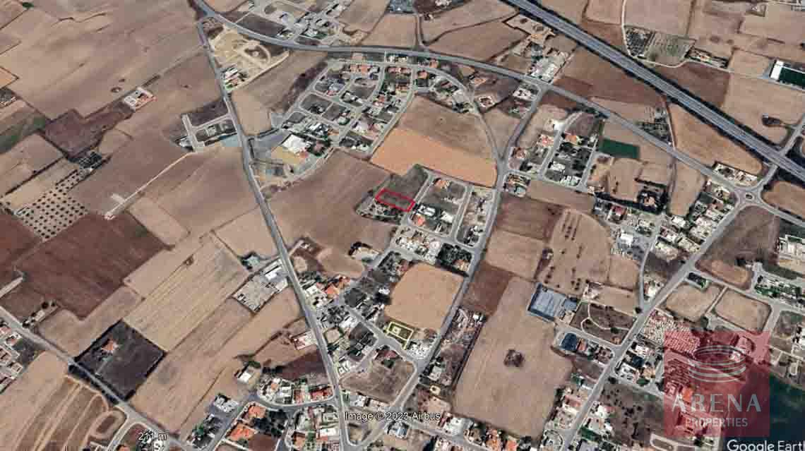 Land in Dromolaxia for sale