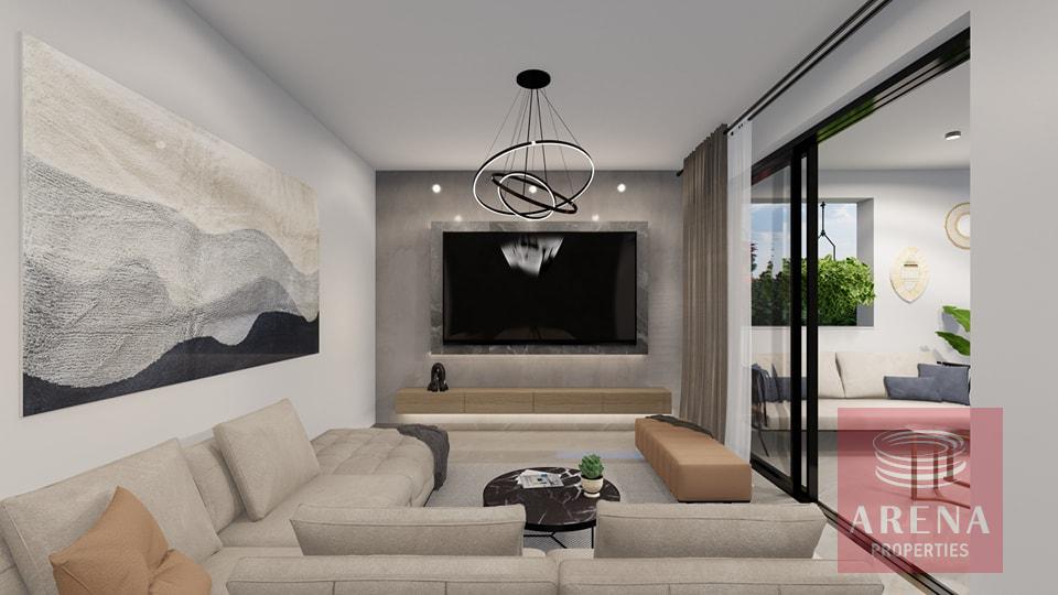 ground floor apt in Kiti - living area