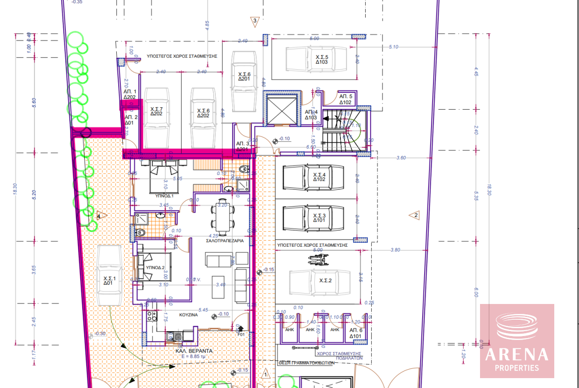 ground floor apt in Kiti
