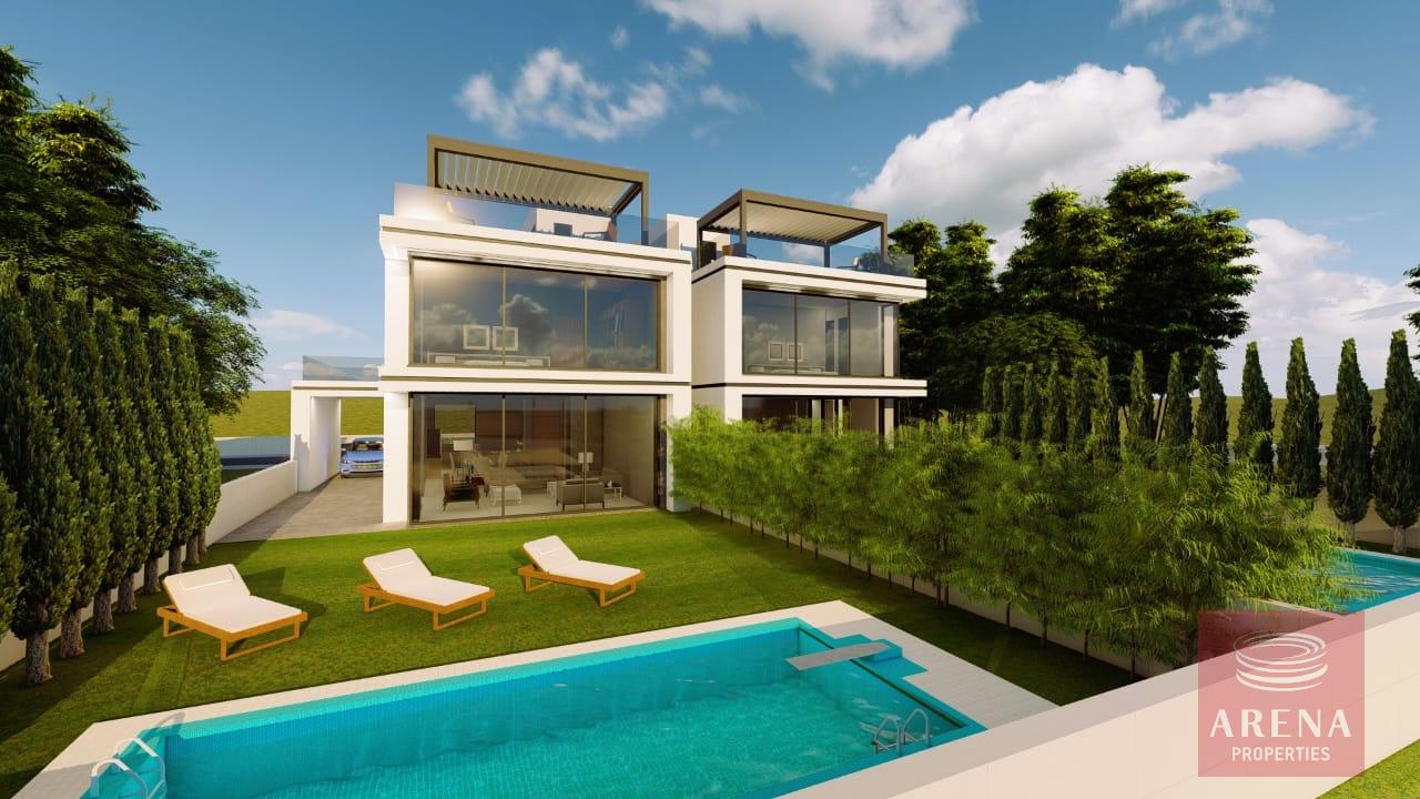 3 bed link-det villa in Pervolia