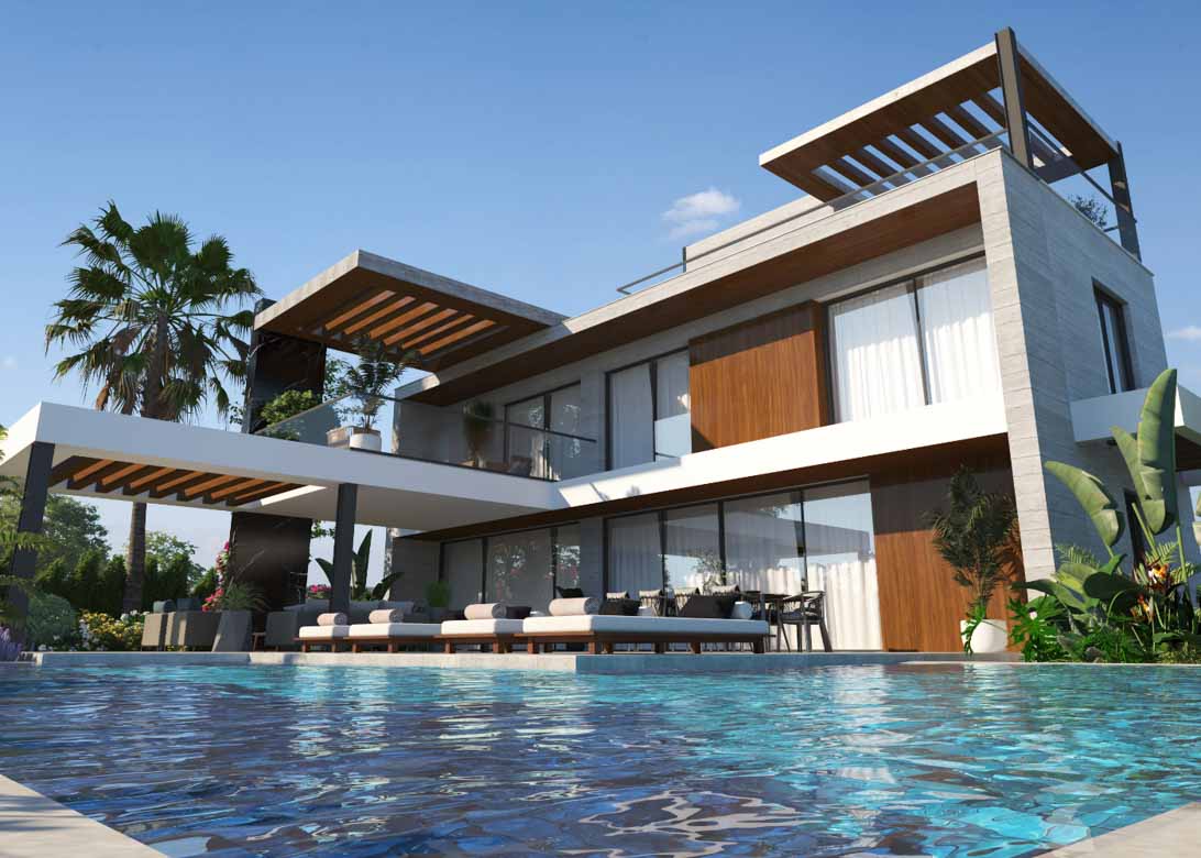 6 bed villa in ayia thekla